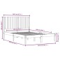 Giroletto Miele in Legno Massello di Pino 140x190 cm Giroletto Miele in Legno Massello di Pino 140x190 cm