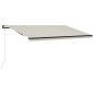 Tenda da Sole Retrattile Automatica 600x300 cm Crema Tenda da Sole Retrattile Automatica 600x300 cm Crema