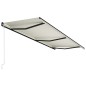 Tenda da Sole Retrattile Automatica 600x300 cm Crema Tenda da Sole Retrattile Automatica 600x300 cm Crema