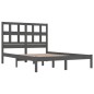 Giroletto Grigio Legno Massello Pino 180x200 cm 6FT Super King Giroletto Grigio Legno Massello Pino 180x200 cm 6FT Super King