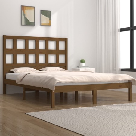 Giroletto Miele in Legno Massello di Pino 140x190 cm