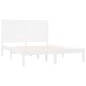 vidaXL Giroletto Bianco in Legno Massello 120x200 cm vidaXL Giroletto Bianco in Legno Massello 120x200 cm