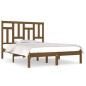 Giroletto Miele in Legno Massello 120x190 cm 4FT Small Double Giroletto Miele in Legno Massello 120x190 cm 4FT Small Double
