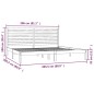 Giroletto Bianco in Legno Massello 200x200 cm Giroletto Bianco in Legno Massello 200x200 cm