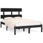 Giroletto Nero in Legno Massello 140x190 cm Giroletto Nero in Legno Massello 140x190 cm