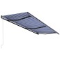 Tenda da Sole Retrattile Automatica 600x300 cm Blu e Bianca Tenda da Sole Retrattile Automatica 600x300 cm Blu e Bianca