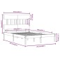 Giroletto Bianco in Legno Massello 200x200 cm Giroletto Bianco in Legno Massello 200x200 cm