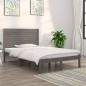 Giroletto Grigio in Legno Massello 140x190 cm Giroletto Grigio in Legno Massello 140x190 cm