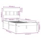 Giroletto Miele in Legno Massello 100x200 cm Giroletto Miele in Legno Massello 100x200 cm