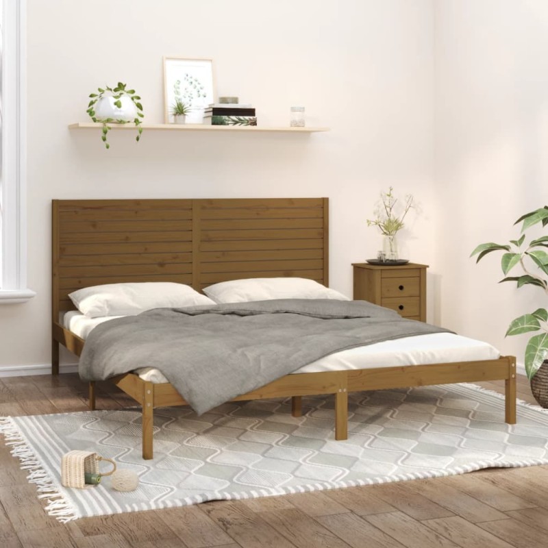 Giroletto Miele in Legno Massello 200x200 cm