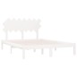 Giroletto Bianco 140x200 cm in Legno Massello