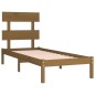 Giroletto Miele in Legno Massello 75x190 cm 2FT6 Small Single Giroletto Miele in Legno Massello 75x190 cm 2FT6 Small Single