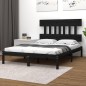 Giroletto Nero in Legno Massello 140x200 cm Giroletto Nero in Legno Massello 140x200 cm