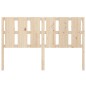 Testiera per Letto 155,5x4x100 cm in Legno Massello di Pino