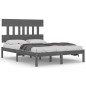 Giroletto Grigio in Legno Massello 140x190 cm Giroletto Grigio in Legno Massello 140x190 cm