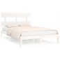 Giroletto Bianco in Legno Massello 180x200 cm 6FT Super King