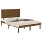 Giroletto Miele in Legno Massello 120x190 cm 4FT Small Double