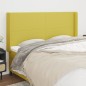 Testiera ad Orecchio Verde 203x16x118/128 cm in Tessuto Testiera ad Orecchio Verde 203x16x118/128 cm in Tessuto