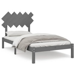 Giroletto Grigio 100x200 cm in Legno Massello