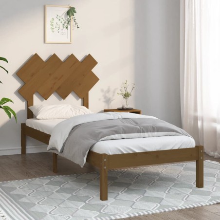 Giroletto Marrone Miele 90x200 cm in Legno Massello