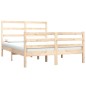 Giroletto in Legno Massello di Pino 120x190 cm 4FT Small Double