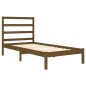 Giroletto Miele in Legno Massello 75x190 cm 2FT6 Small Single