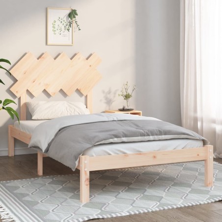 vidaXL Giroletto 100x200 cm in Legno Massello
