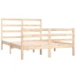 Giroletto in Legno Massello di Pino 150x200 cm 5FT King Size Giroletto in Legno Massello di Pino 150x200 cm 5FT King Size