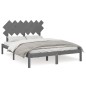 Giroletto Grigio 140x190 cm in Legno Massello Giroletto Grigio 140x190 cm in Legno Massello