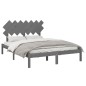 Giroletto Grigio 140x190 cm in Legno Massello Giroletto Grigio 140x190 cm in Legno Massello