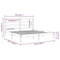 vidaXL Giroletto ambra in Legno Massello di Pino 200x200 cm vidaXL Giroletto ambra in Legno Massello di Pino 200x200 cm