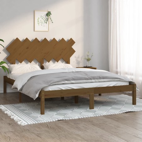 Giroletto Marrone Miele 140x190 cm in Legno Massello