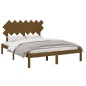 Giroletto Marrone Miele 140x190 cm in Legno Massello Giroletto Marrone Miele 140x190 cm in Legno Massello