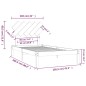 Giroletto Bianco 100x200 cm in Legno Massello Giroletto Bianco 100x200 cm in Legno Massello