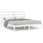 vidaXL Giroletto senza Materasso Bianco 200x200 cm Legno Massello Pino vidaXL Giroletto senza Materasso Bianco 200x200 cm Legno Massello Pino