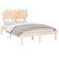 Giroletto 135x190 cm 4FT6 Double in Legno Massello Giroletto 135x190 cm 4FT6 Double in Legno Massello