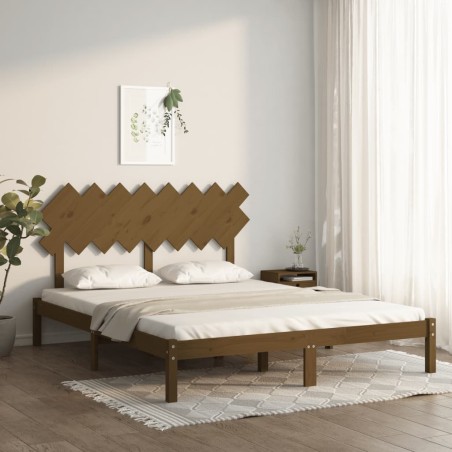 Giroletto Miele 160x200 cm in Legno Massello