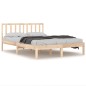 Giroletto in Legno Massello di Pino 120x190 cm 4FT Small Double