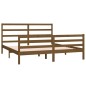 Giroletto Miele in Legno Massello Pino 180x200cm 6FT Super King Giroletto Miele in Legno Massello Pino 180x200cm 6FT Super King