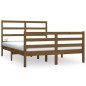 Giroletto Miele Legno Massello Pino 120x190 cm 4FT Small Double Giroletto Miele Legno Massello Pino 120x190 cm 4FT Small Double