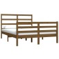 Giroletto Miele in Legno Massello di Pino 135x190cm 4FT6 Double