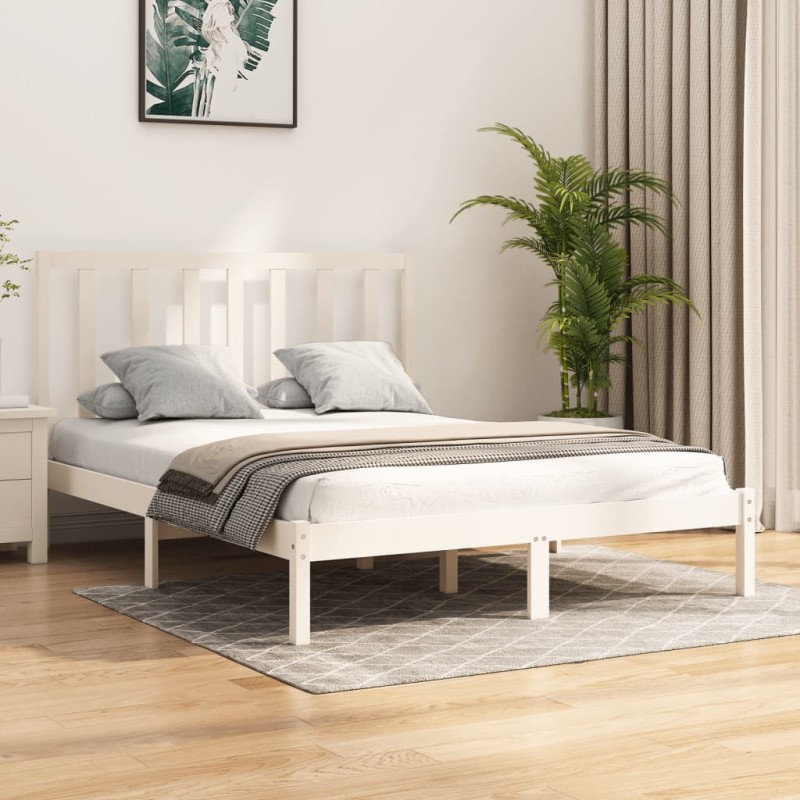 Giroletto Bianco in Legno Massello di Pino 140x190 cm Giroletto Bianco in Legno Massello di Pino 140x190 cm