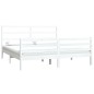 Giroletto Bianco Legno Massello Pino 180x200 cm 6FT Super King Giroletto Bianco Legno Massello Pino 180x200 cm 6FT Super King
