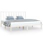 Giroletto Bianco Legno Massello Pino 180x200 cm 6FT Super King Giroletto Bianco Legno Massello Pino 180x200 cm 6FT Super King