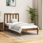 Giroletto Miele in Legno Massello 75x190 cm 2FT6 Small Single Giroletto Miele in Legno Massello 75x190 cm 2FT6 Small Single