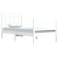 Giroletto Bianco in Legno Massello 90x200 cm Giroletto Bianco in Legno Massello 90x200 cm