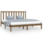 Giroletto Miele in Legno Massello Pino 180x200cm 6FT Super King Giroletto Miele in Legno Massello Pino 180x200cm 6FT Super King