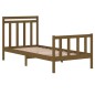 Giroletto Miele in Legno Massello 90x190 cm 3FT Single Giroletto Miele in Legno Massello 90x190 cm 3FT Single