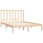Giroletto in Legno Massello di Pino 135x190 cm 4FT6 Double Giroletto in Legno Massello di Pino 135x190 cm 4FT6 Double
