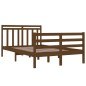 Giroletto Miele in Legno Massello 120x190 cm 4FT Small Double